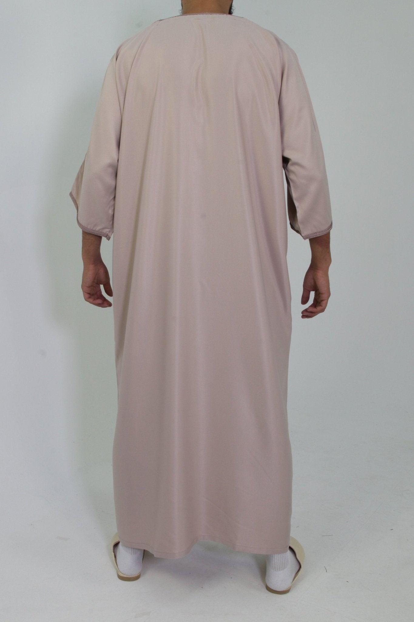 Djellaba Royale - Licht Bruin - TheDjellaba - TheDjellaba - Djellaba - Kaftan - Jalabiya - Thobe - Qamis - Dishdasha - Kurta - Abaya - Robe - Tunic - Burnous